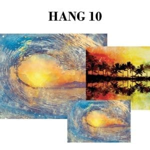 Grace on Design decoupage paper "Hang 10" set of 3