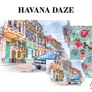 Grace on Design decoupage paper "Havana Daze" set of 3