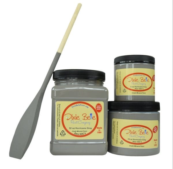 Dixie Belle Chalk Mineral Paint Hurricane Gray