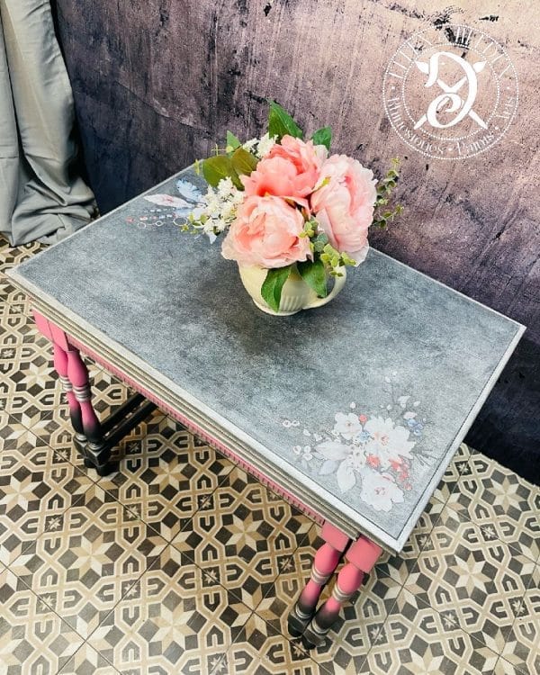 Side table set Elfen & Helden "Bohemian Wedding" - Hand-painted, solid wood, unique - Image 3