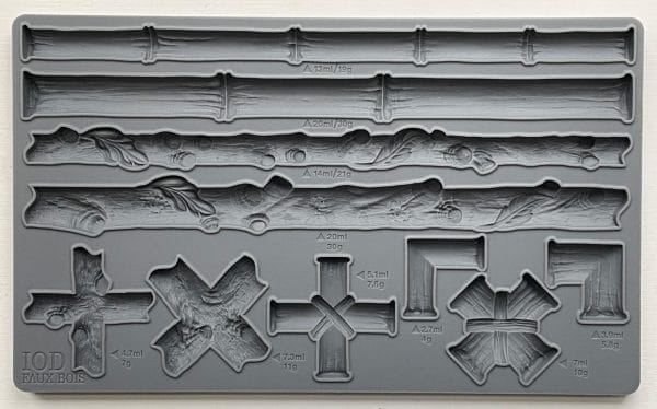 IOD Decor Mould Faux Bois