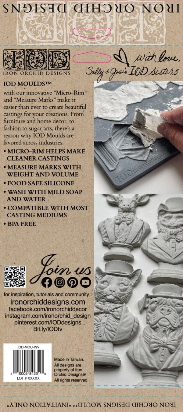 IOD Decor Mould Invitation - Image 4