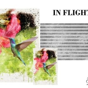 Grace on Design decoupage paper "In Flight" set of 3