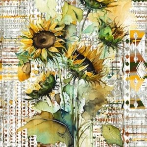 Belles & Whistles Rice Decoupage A1 Indian Summer 59.4 x 84.1