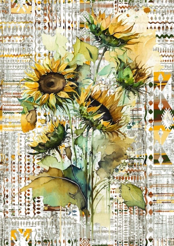 Belles & Whistles Rice Decoupage A1 Indian Summer 59.4 x 84.1