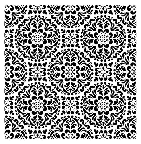 Posh Chalk stencil Kaleidoscope 50x50cm