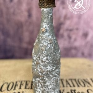 Candlestick Elfen & Helden "Stone" Vintage - hand-painted - unique