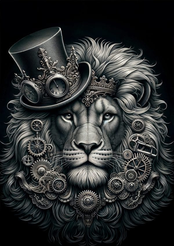 Mint by Michelle Decoupage paper LEONARDO LION - Image 2