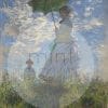 Mint by Michelle decoupage paper "Lady With A Parasol"