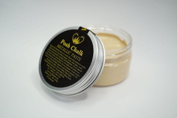 Posh Chalk Metallic Paste - Light Gold - Image 4