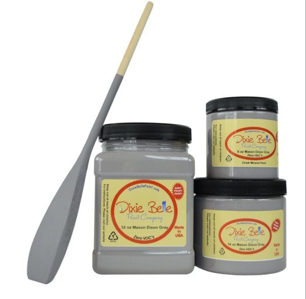 Dixie Belle Chalk Mineral Paint Mason Dixon Gray