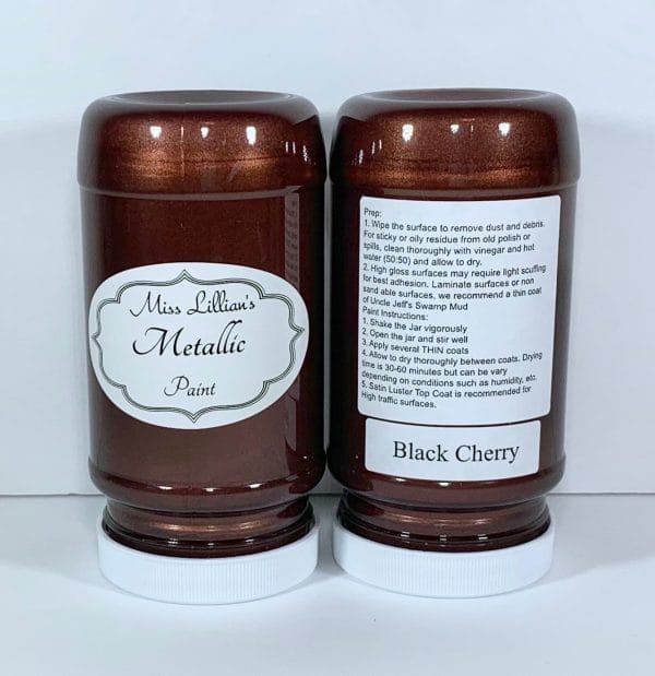 Miss Lillian's Metallic Paint Black Cherry