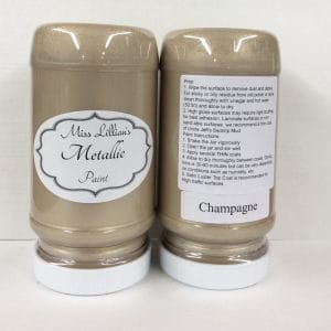Miss Lillian's Metallic Paint Champagne