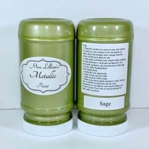 Miss Lillian's Metallic Paint Sage