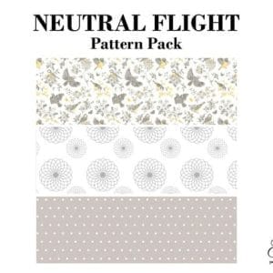 Grace on Design decoupage paper "Neutral Flight Pattern" set of 3
