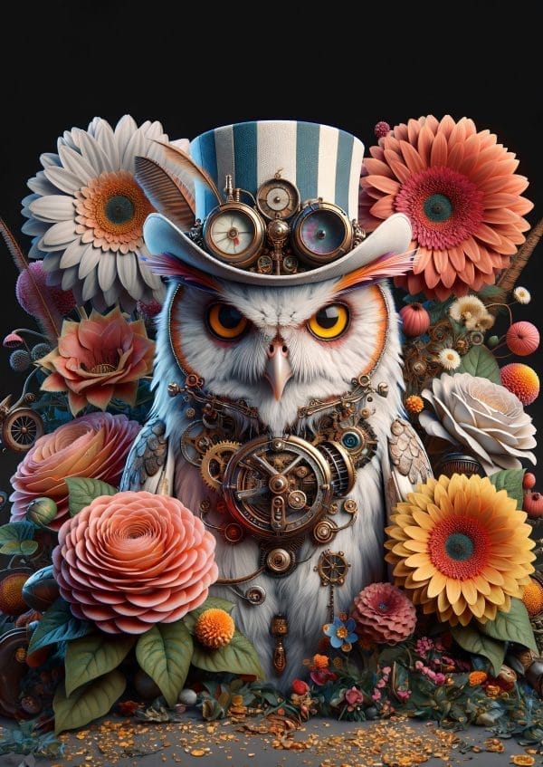 Mint by Michelle Decoupage paper OLIVER OWL - Image 2