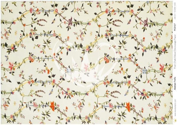 Posh Chalk Deluxe Decoupage ABSTRACT TRELLIS