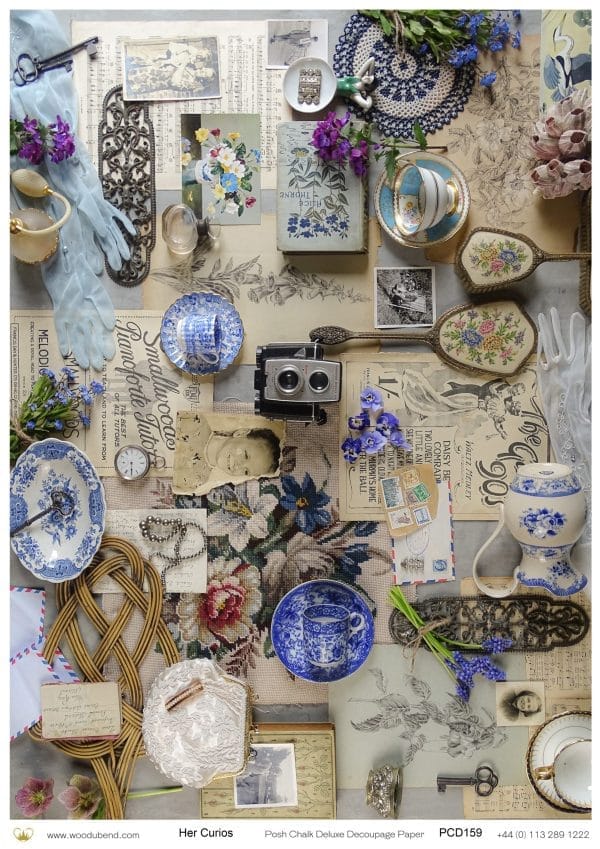 Posh Chalk Deluxe Decoupage HER CURIOS - The House of Mendes Collection