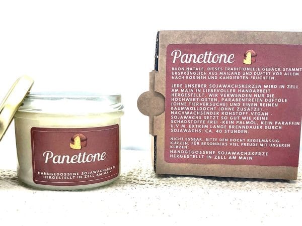 Soy Candle Recycledlight Fruit & Fun Panettone