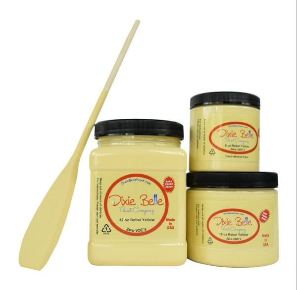 Dixie Belle Chalk Mineral Paint Rebel Yellow