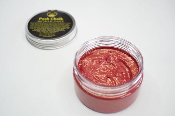 Posh Chalk Metallic Paste - Red Alizarin - Image 3