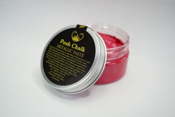 Posh Chalk Metallic Paste - Red Medium Cadmium - Image 4