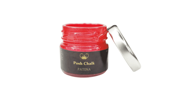 Posh Chalk Aqua Patina - Red Medium Cadmium - Image 2