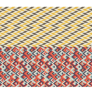 Belles & Whistles Transfer Retro Patterns 61 x 81 cm