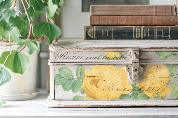 IOD Decor Transfer ROSE BOTANICAL 12 x 16 inch Block - Image 6