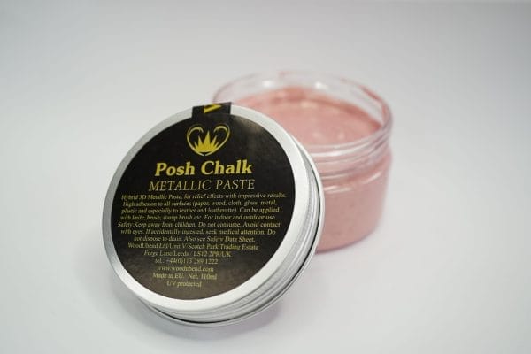 Posh Chalk Metallic Paste - Rose Gold - Image 4