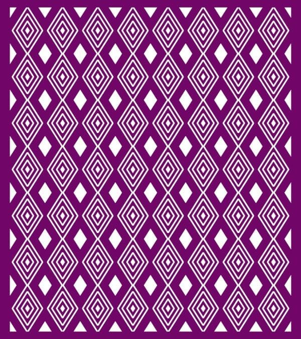 Belles and Whistles Silkscreen Stencil Patterns 20x25cm - slightly adhesive - reusable - Image 2