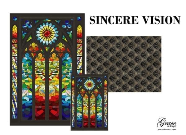 Grace on Design decoupage paper "Sincere Vision" set of 3