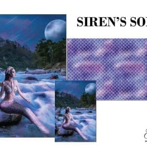 Grace on Design decoupage paper "Siren's Song" set of 3