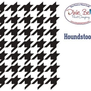 Belles and Whistles houndstooth stencil 40x50cm - non-adhesive - reusable