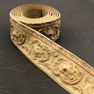 WoodUbend Trim / Border / Molding Ornate Scroll TR725 5.7 x 210 x 0.3 cm
