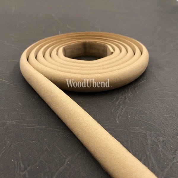 WoodUbend Trim Plain Semi Circle TR728 2 x 210 x 0.8 cm