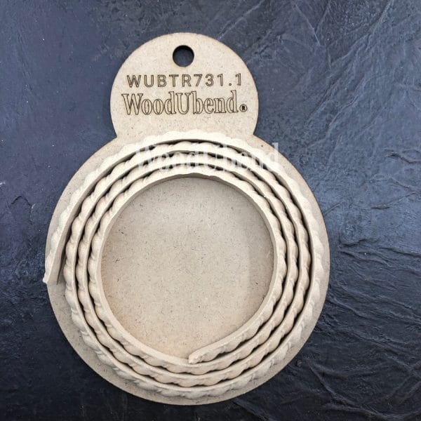 WoodUbend Trim / Border / Strip TR731.1 Size 1 cm x 100 cm - Image 2