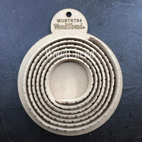 WoodUbend Trim / Border / Strip TR734 Size 1.8 cm x 215 cm - Image 2