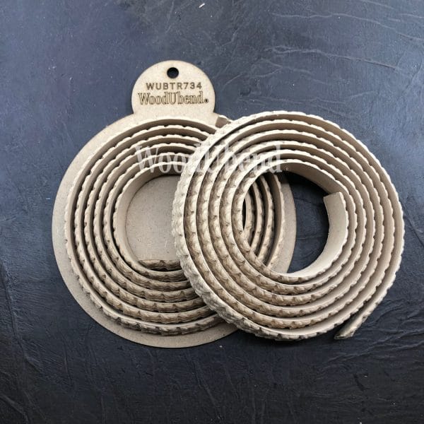 WoodUbend Trim / Border / Strip TR734 Size 1.8 cm x 215 cm - Image 3