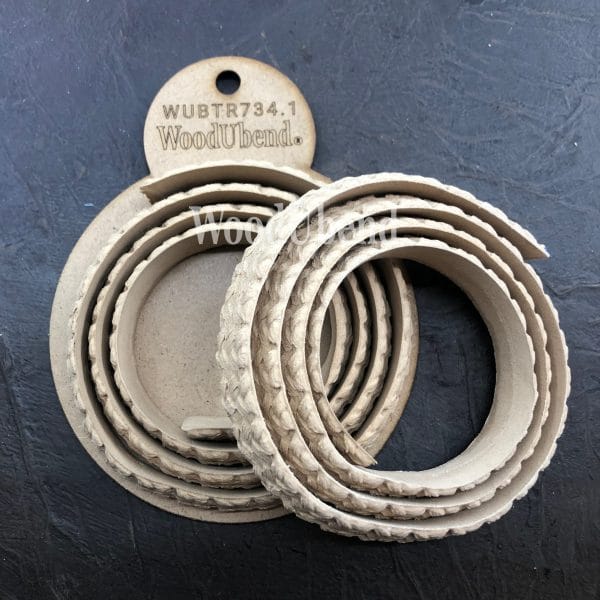 WoodUbend Trim / Border / Strip TR734.1 Size 1.8 cm x 100 cm - Image 3