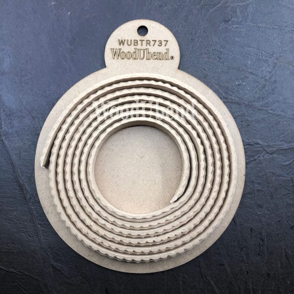 WoodUbend Trim / Border / Strip TR737 Size 1.4 cm x 215 cm - Image 2