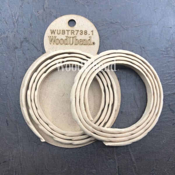 WoodUbend Trim / Border / Strip TR738.1 Size 0.8 cm x 100 cm - Image 3