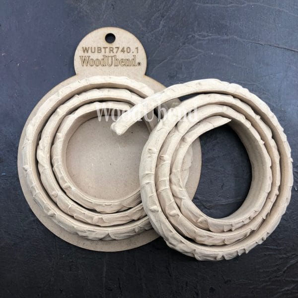 WoodUbend Trim / Border / Strip TR740.1 Size 1,8 cm x 100 cm - Image 3
