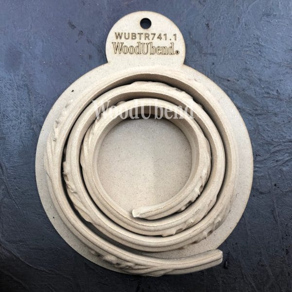 WoodUbend Trim / Border / Strip TR741.1 Size 2,3 cm x 100 cm - Image 2