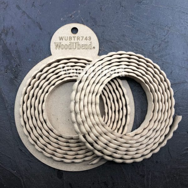 WoodUbend Trim / Border / Strip TR743 Size 1 cm x 215 cm - Image 3