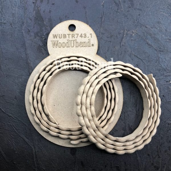 WoodUbend Trim / Border / Strip TR743.1 Size 1 cm x 100 cm - Image 3