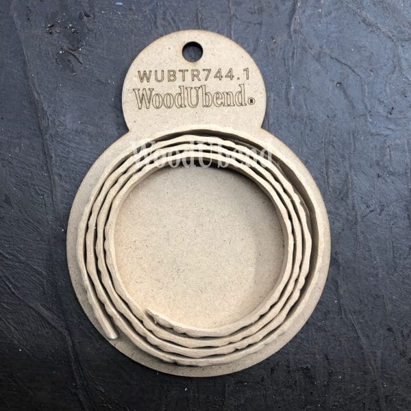 WoodUbend Trim / Border / Strip TR744.1 Size 1 cm x 100 cm - Image 2