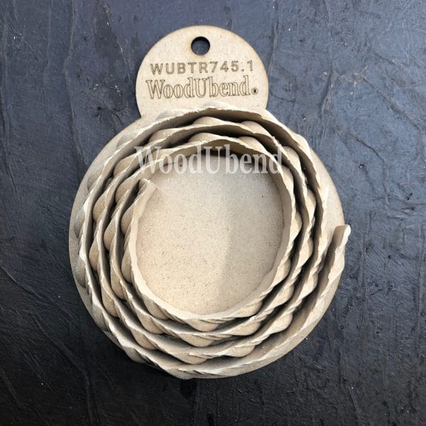 WoodUbend Trim / Border / Strip TR745.1 Size 2 cm x 100 cm - Image 2