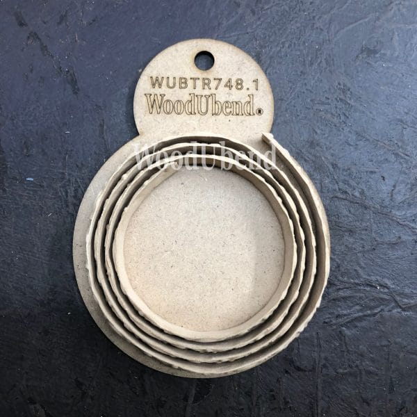 WoodUbend Trim / Border / Strip TR748.1 Size 1.2 cm x 100 cm - Image 2