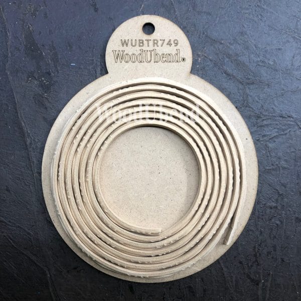 WoodUbend Trim / Border / Strip TR749 Size 0.7 cm x 215 cm - Image 2